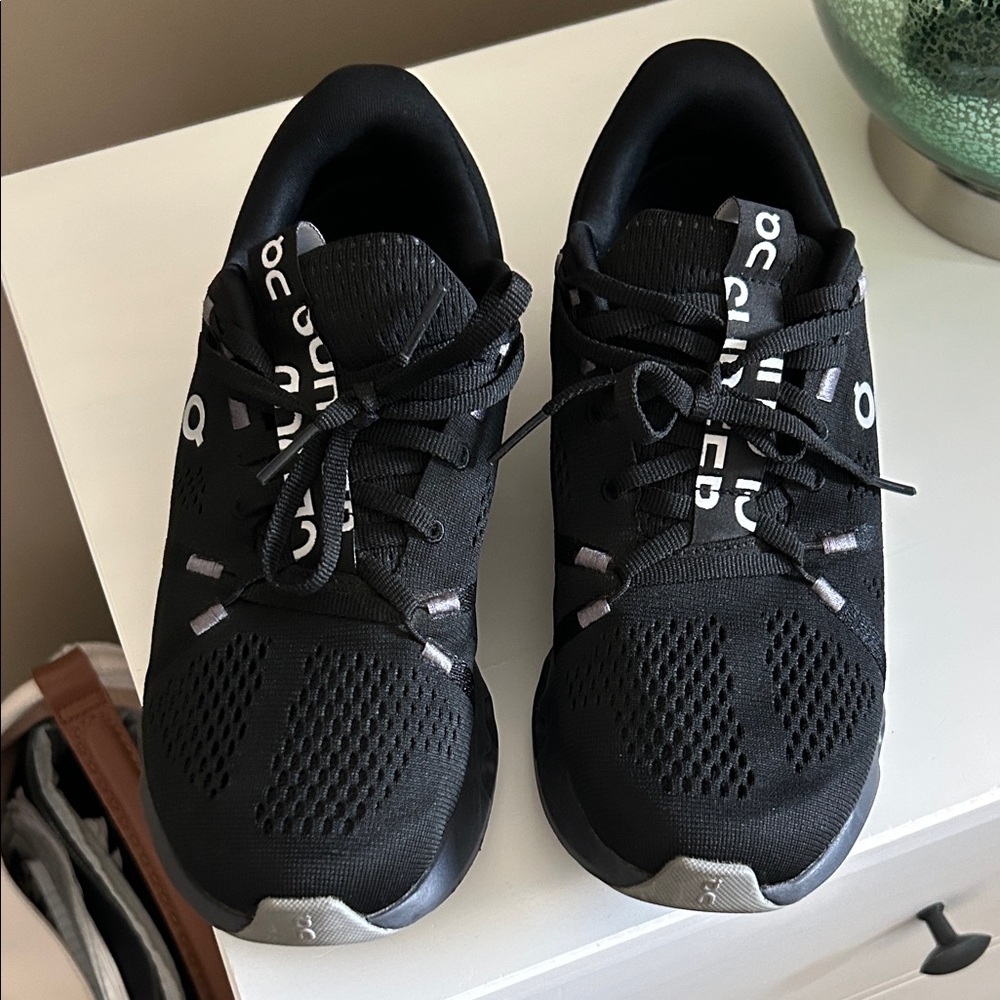 On Running Black Athletic Shoes